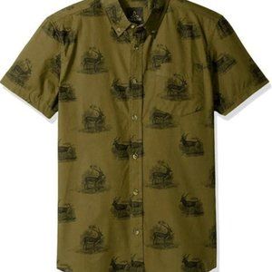 Prana Brand SS Deer Print Shirt